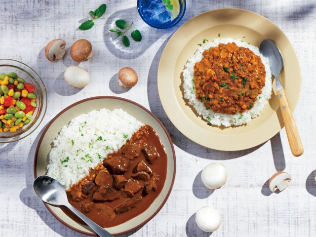 夏の仕送り カレーと麺セット