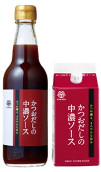 かつおだしの中濃ソース 360㎖