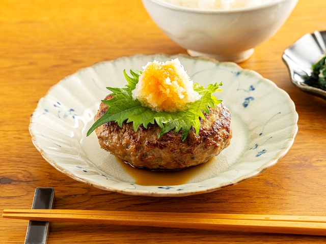 ハンバーグ師匠 法螺貝 ⑳ 42cm 袋付き 旨味たっぷりビーフ100％の手ご