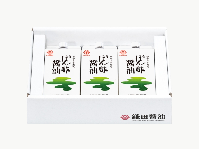 ぽん酢醤油 200㎖ 3ヶ入