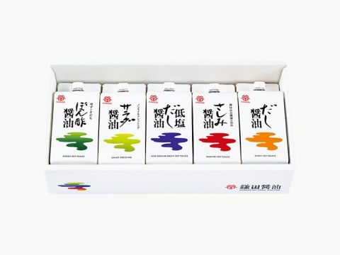 五色醤油 200㎖ 5ヶ入
