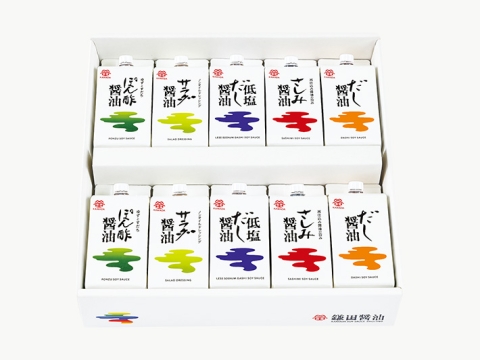 五色醤油 200㎖ 10ヶ入