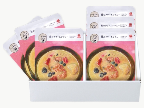 いつものごはん 鮭のクリームシチュー