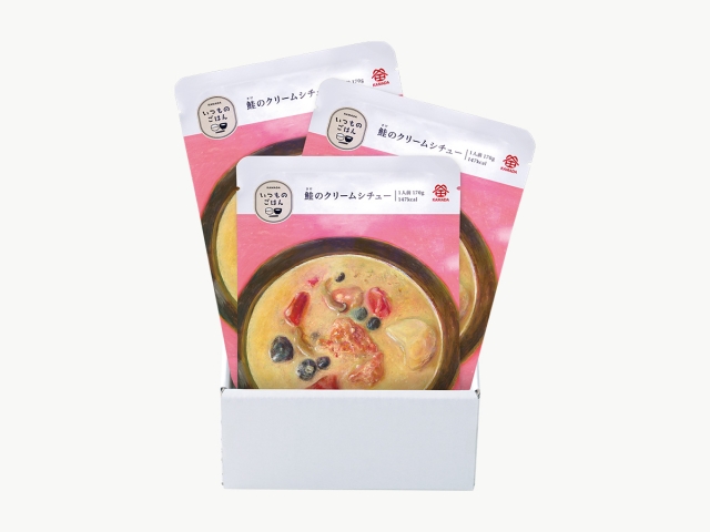 いつものごはん 鮭のクリームシチュー