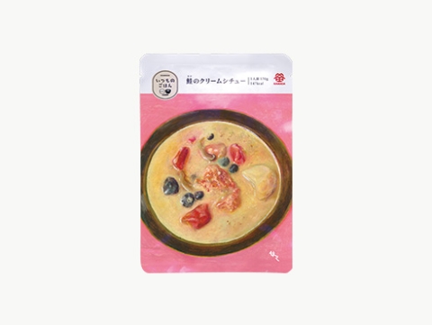 いつものごはん 鮭のクリームシチュー