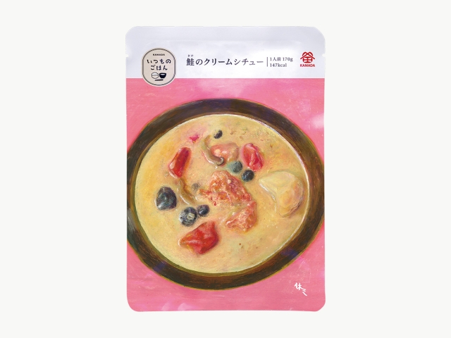 いつものごはん 鮭のクリームシチュー