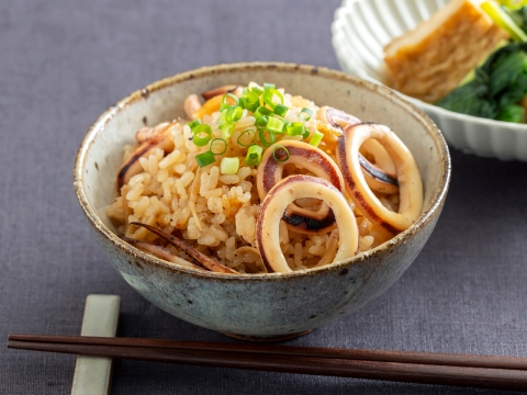 イカの炊込みご飯