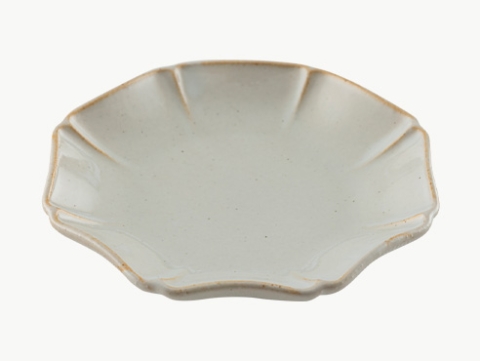 一花小皿（白）