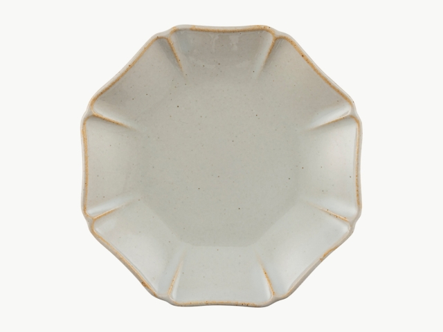一花小皿（白）