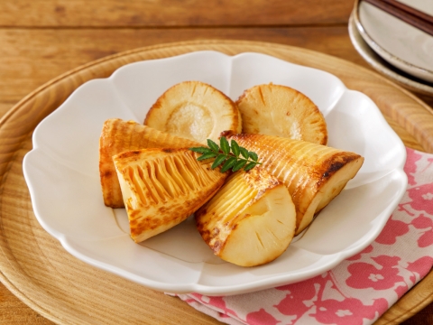 たけのこのバター醤油ステーキ