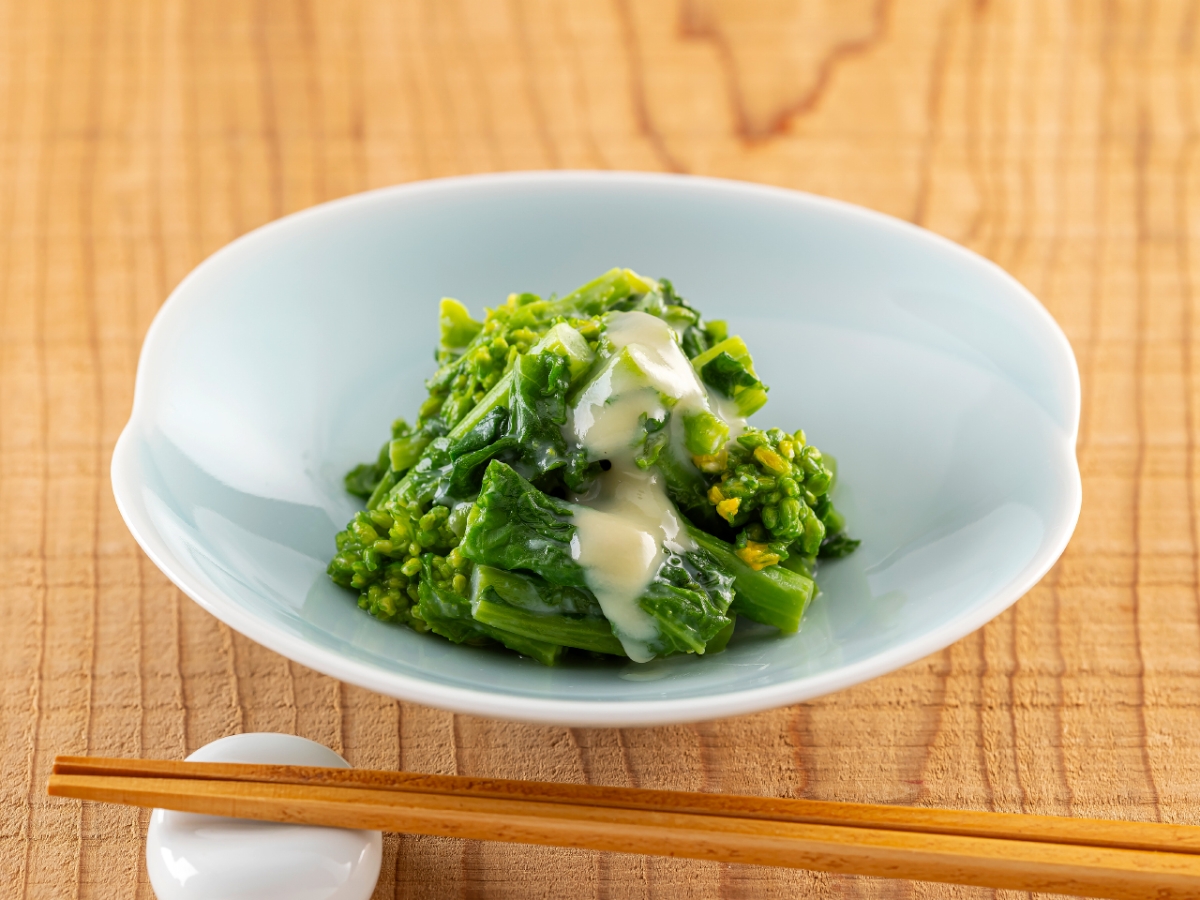 菜の花の酢味噌和え