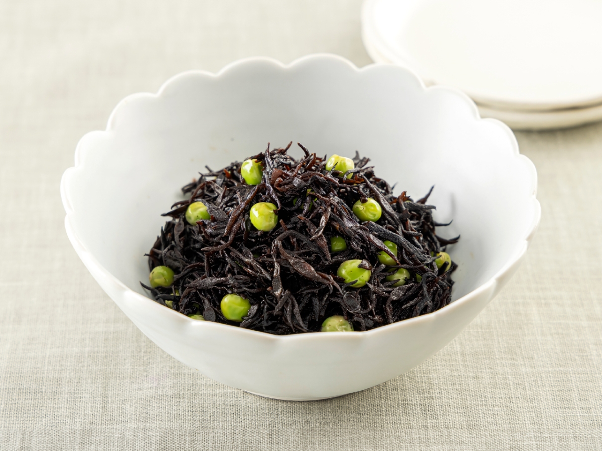 ひじきとグリンピースの煮物