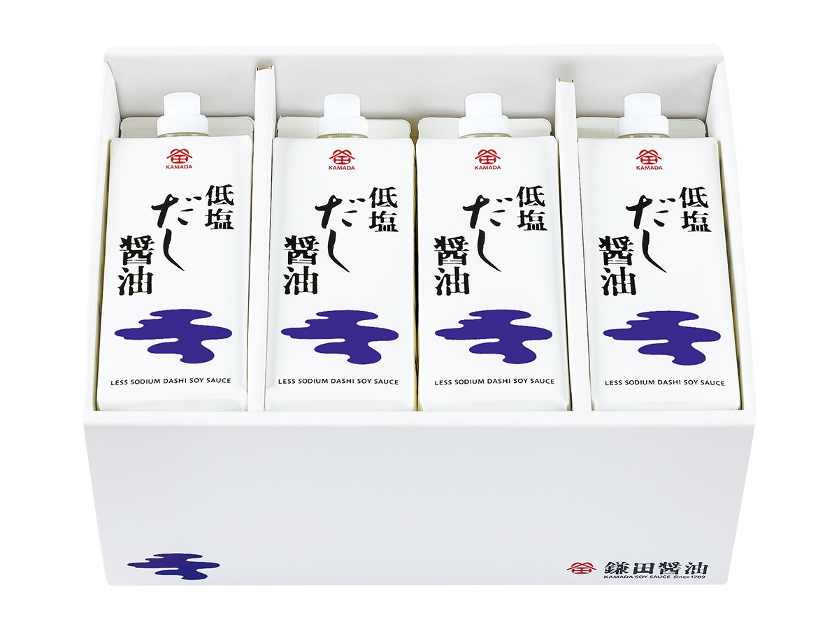 低塩だし醤油 500㎖ 8本入