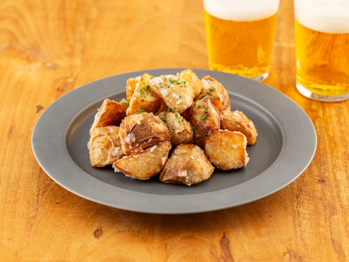新じゃがの唐揚げ