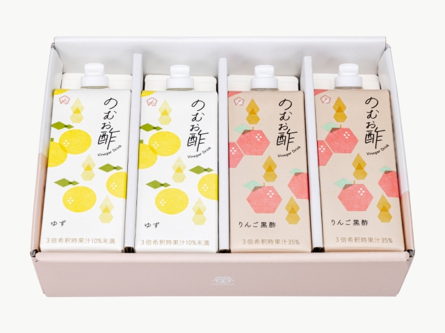 のむお酢セット 4本入