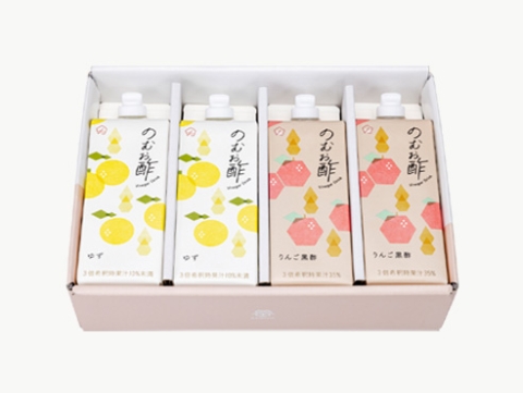 のむお酢セット 4本入