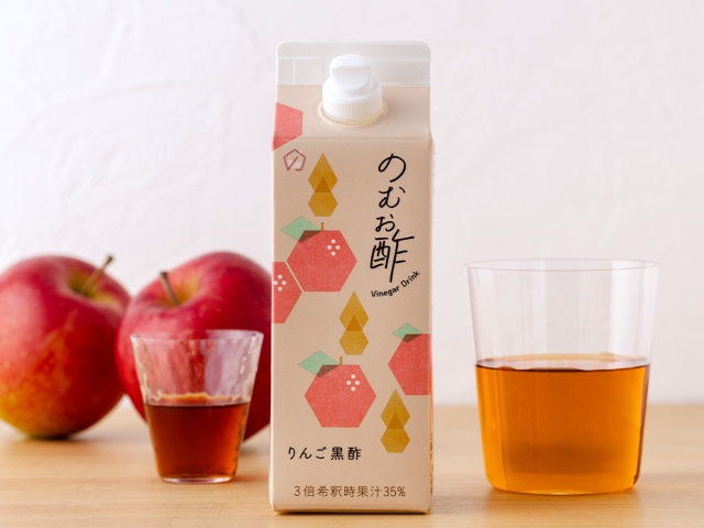 のむお酢 りんご黒酢 500㎖