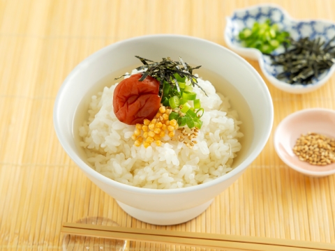 冷しだし茶漬け