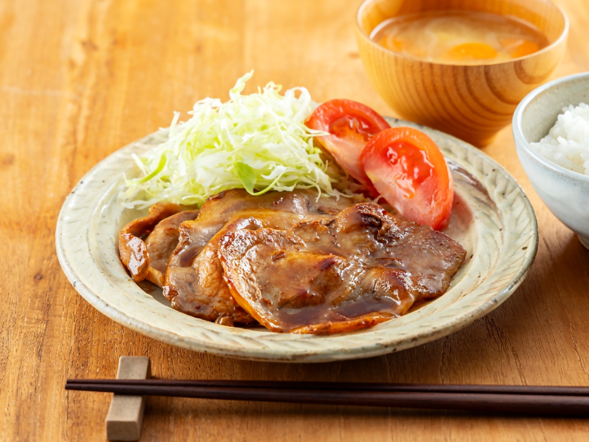 豚のしょうが焼