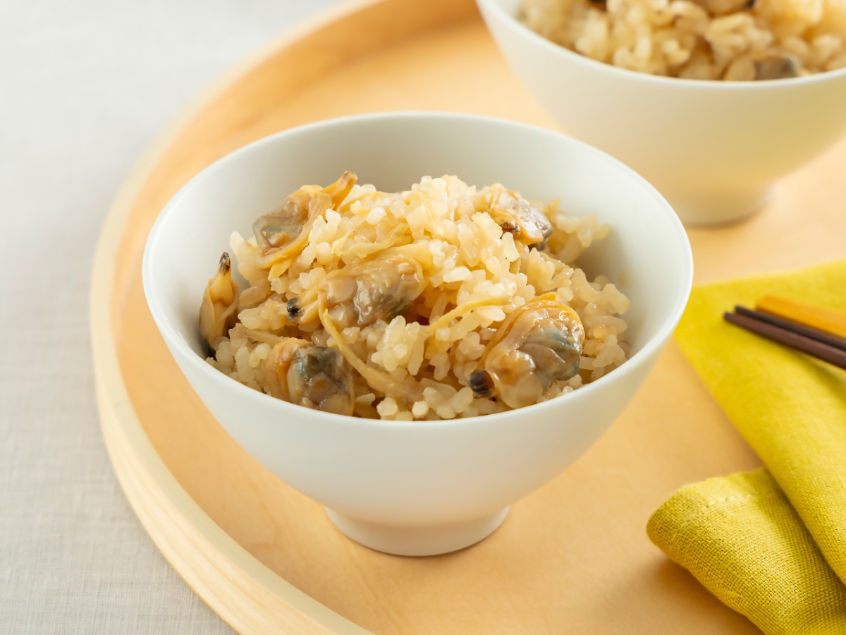 アサリとしょうがのご飯