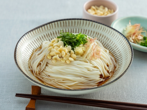 ぶっかけそうめん