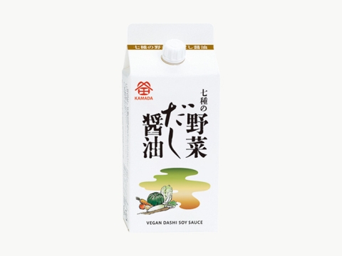 七種の野菜だし醤油 200㎖