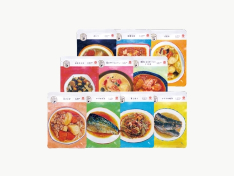 いつものごはんぜんぶセット 10袋入