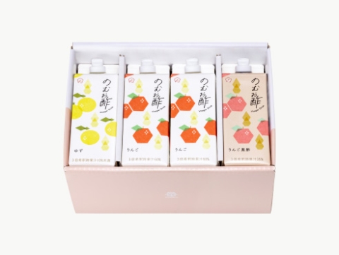 のむお酢3種セット 8本入