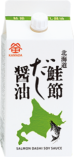 北海道 鮭節だし醤油 200㎖