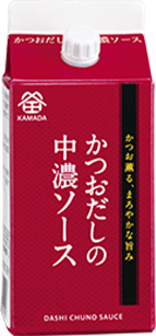 かつおだしの中濃ソース 200㎖