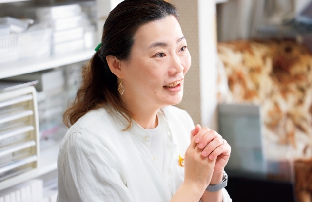 ガラスアクセサリー作家 畑 まき子さん