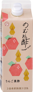 のむお酢 りんご黒酢 500㎖