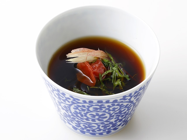 そうめんつけつゆ～梅つゆ～｜カマダレシピ｜鎌田醤油（かまだしょうゆ 