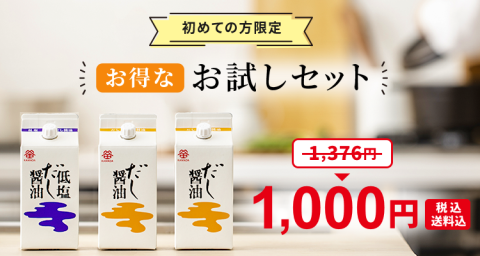 お得なお試しセット